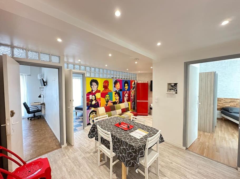 Appartement Avec 4 Chambres Doubles - Proche De La Mer, Des Transports Et De La Promenade Des Anglais Nisa Exterior foto