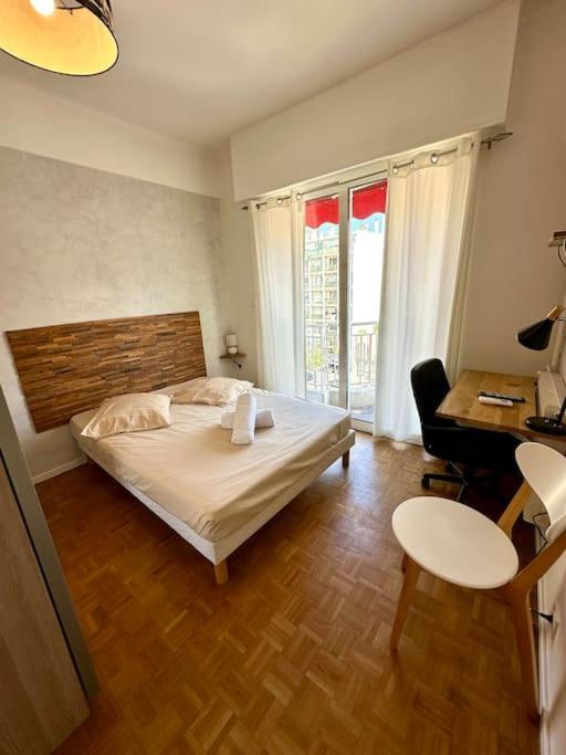 Appartement Avec 4 Chambres Doubles - Proche De La Mer, Des Transports Et De La Promenade Des Anglais Nisa Exterior foto