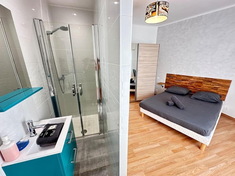 Appartement Avec 4 Chambres Doubles - Proche De La Mer, Des Transports Et De La Promenade Des Anglais Nisa Exterior foto