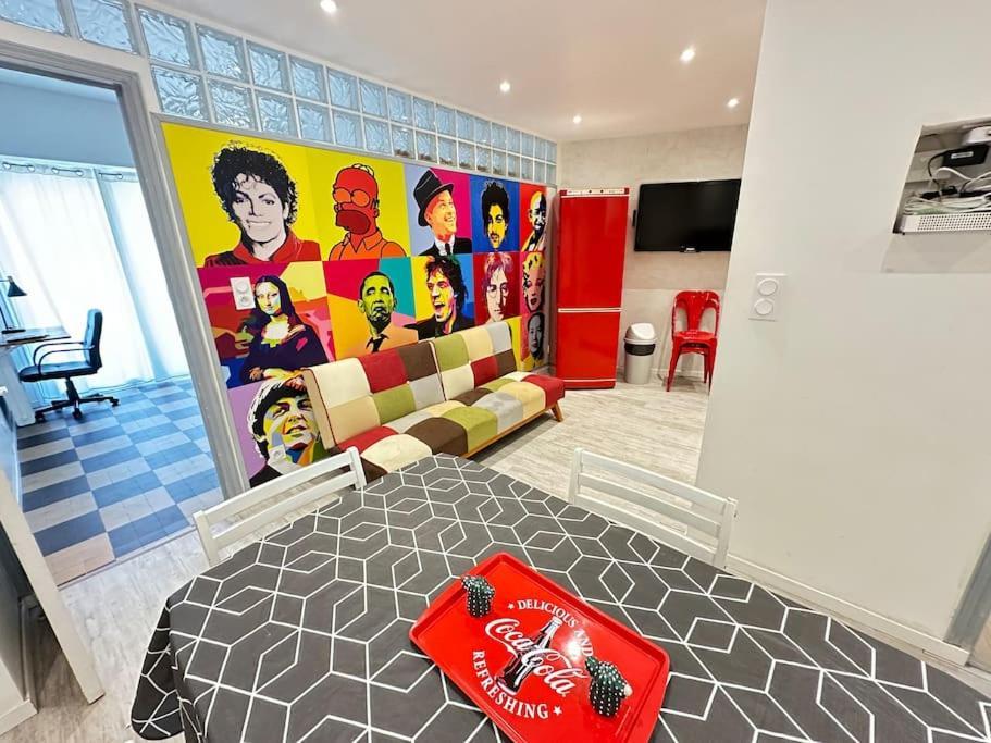 Appartement Avec 4 Chambres Doubles - Proche De La Mer, Des Transports Et De La Promenade Des Anglais Nisa Exterior foto